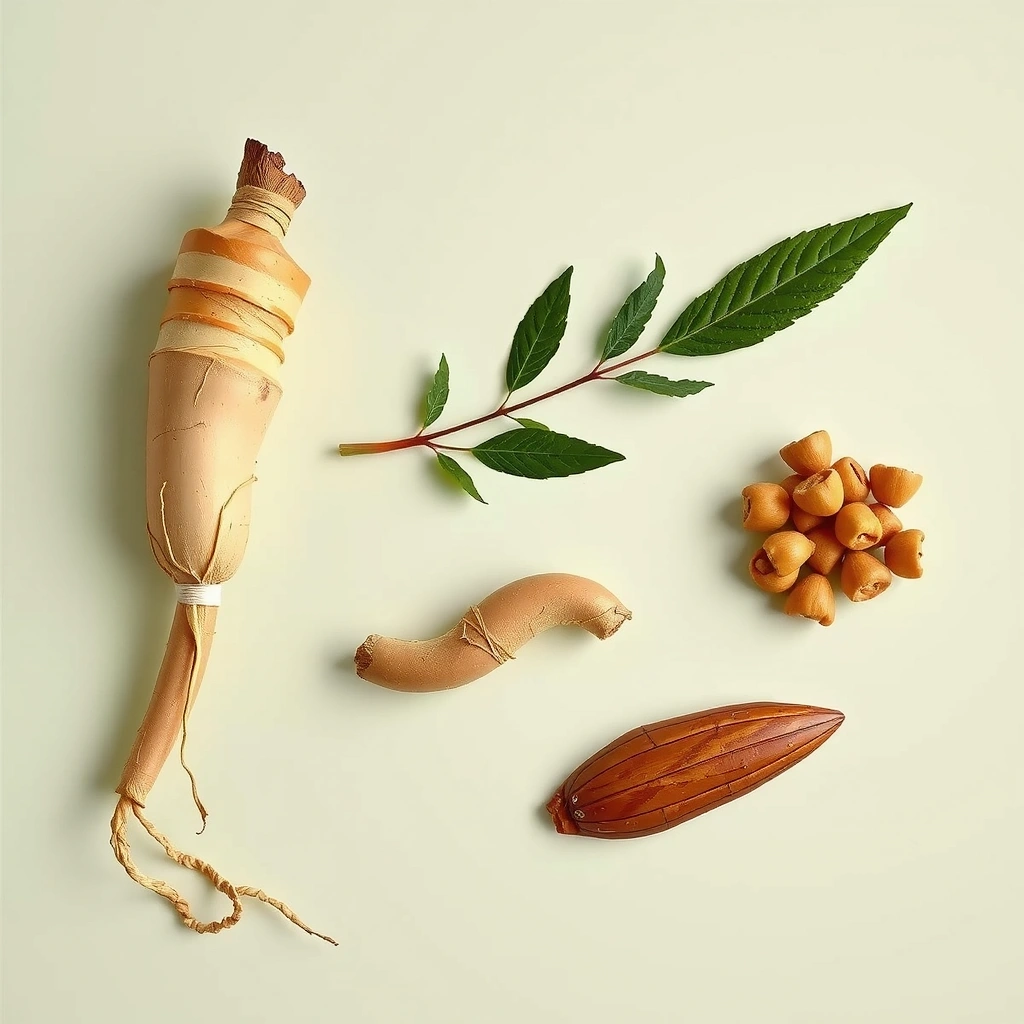 Botanische Linienkunst